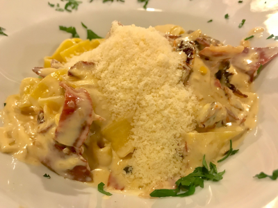 Pappardelle con Prosciutto Crudo
